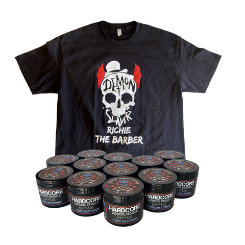 Hardcore Grooming- Pomade Case + Shirt
