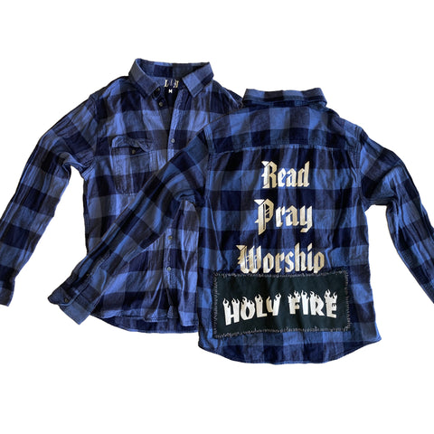 Richie the Barber- Holy Fire Flannel