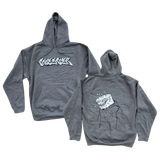 Cake Eater - Graffiti Hood Dark Grey