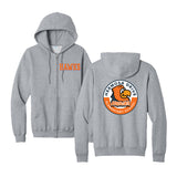 Hermosa Drive- HAWKS Zip-Up Hood