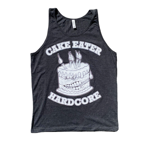 Cake Eater - Heather Grey Tank